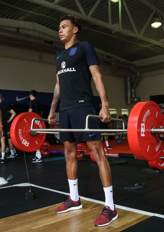 England Team Working Hard on Their Fitness