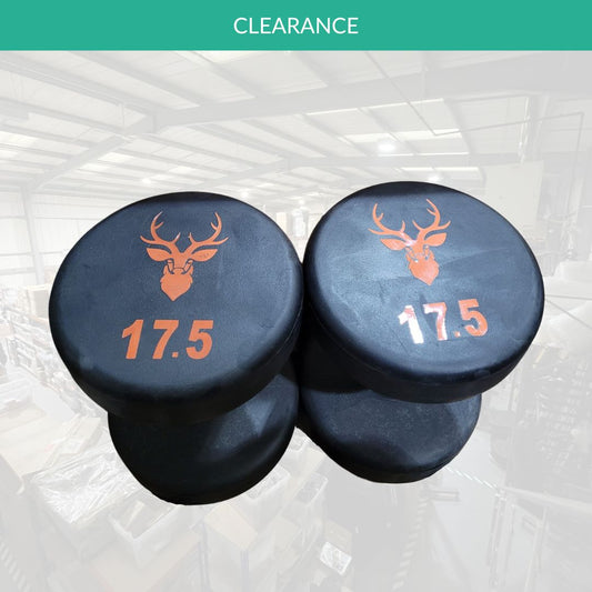 Urathane Dumbbell Orange Stag Design Set