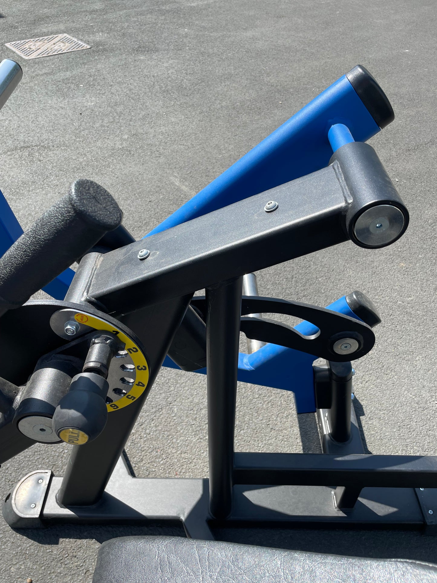 Indigo Disc Loaded Hamstring Curl