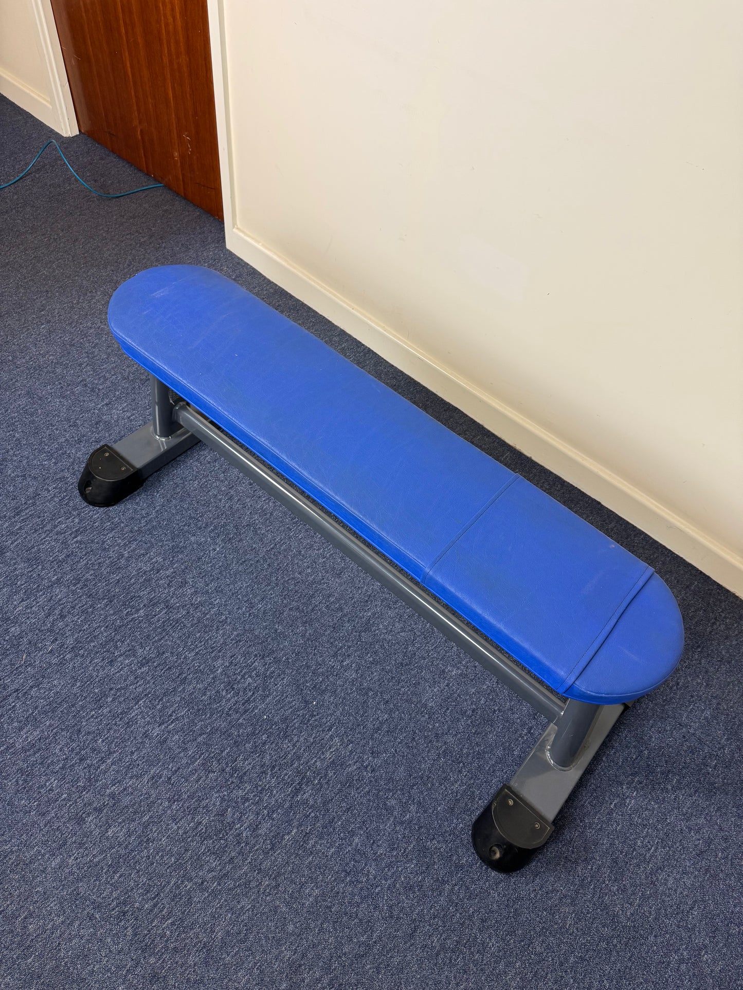 Blue Flat Bench