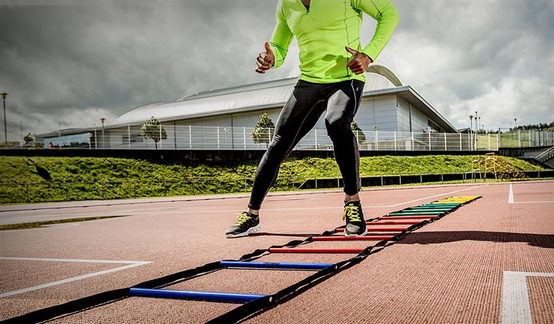 Multi Coloured Fastfoot Ladder