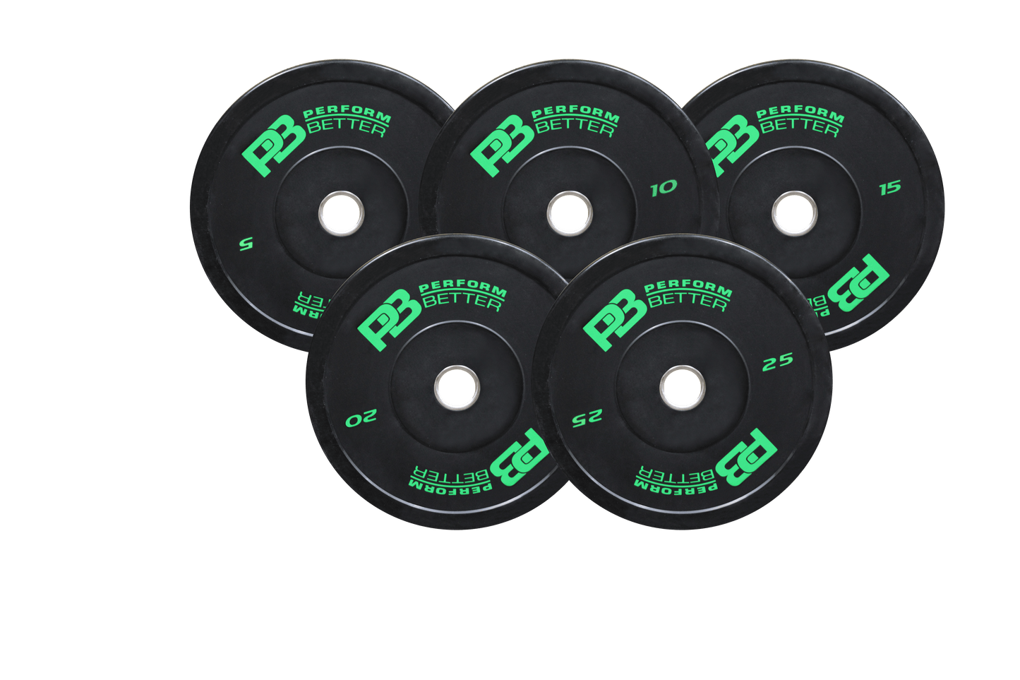 Olympic Black Rubber Discs