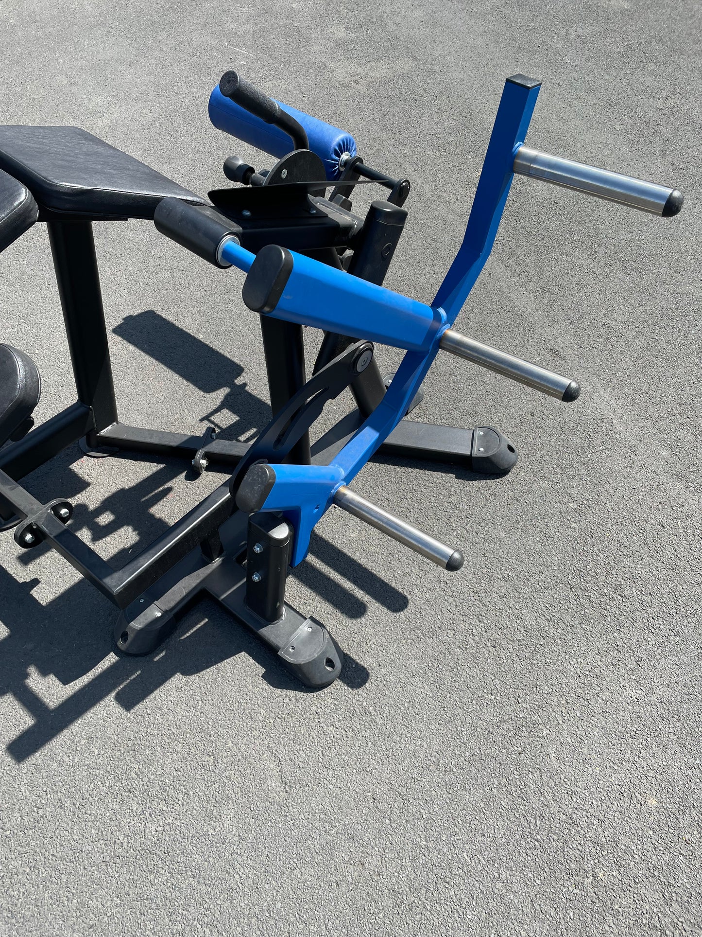 Indigo Disc Loaded Hamstring Curl