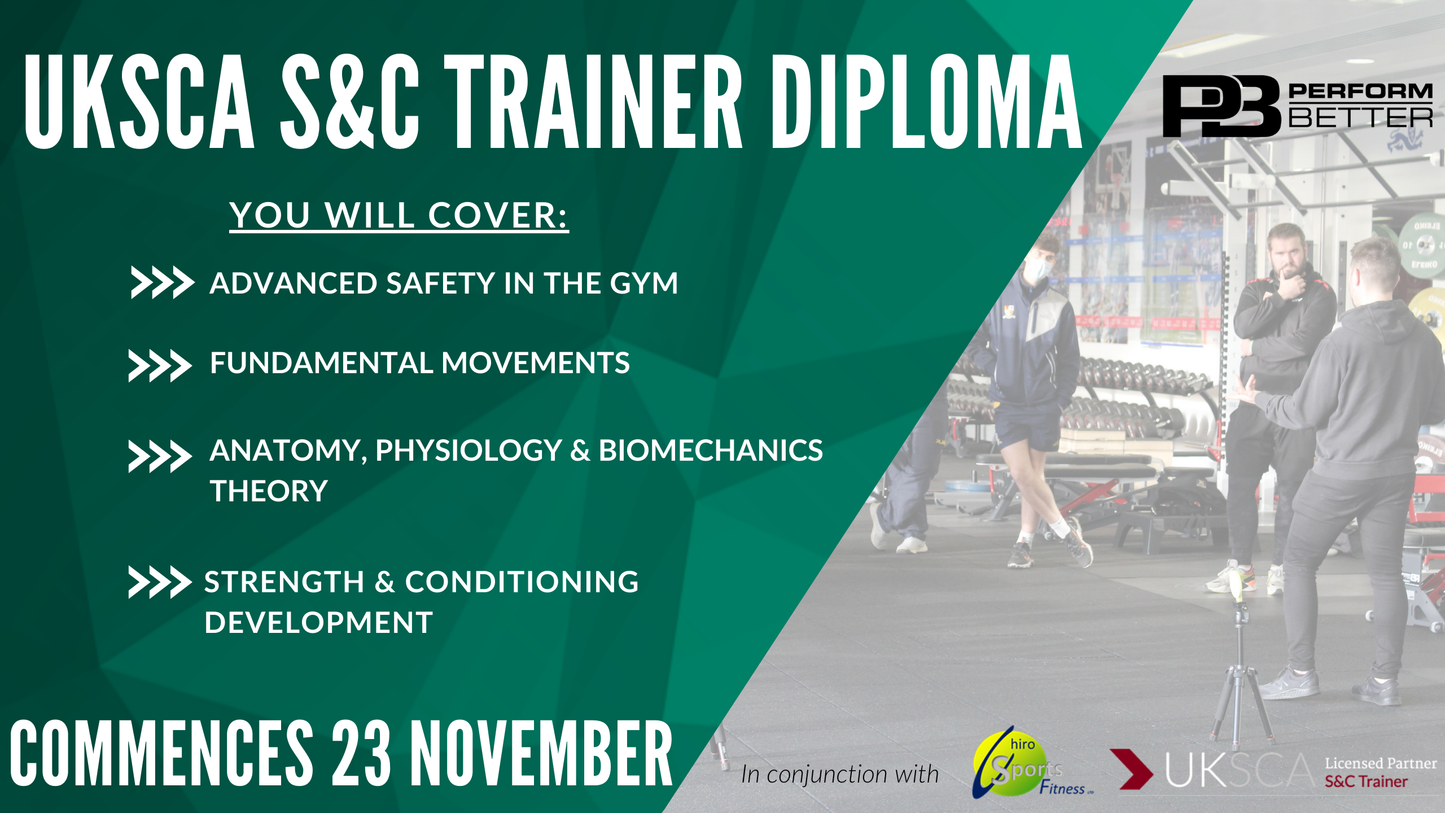 UKSCA Accredited S&C Trainer Qualification Course