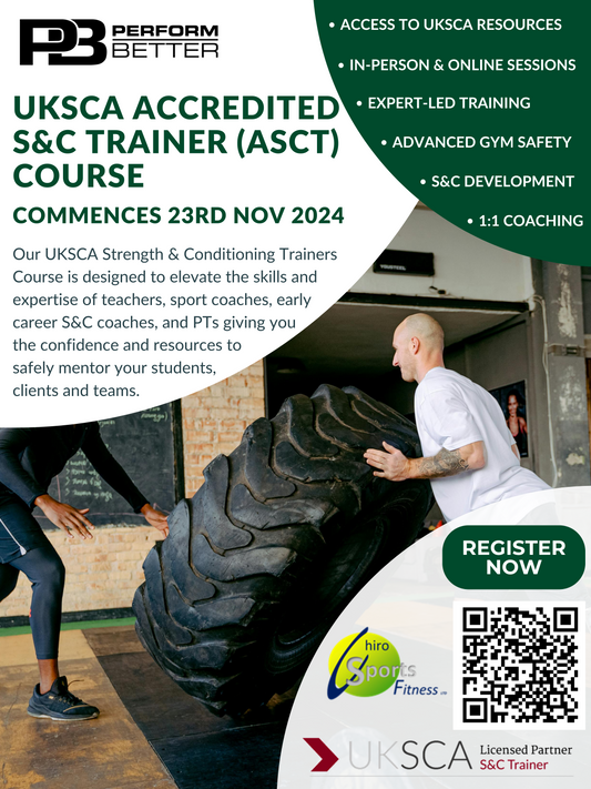 UKSCA Accredited S&C Trainer Qualification Course