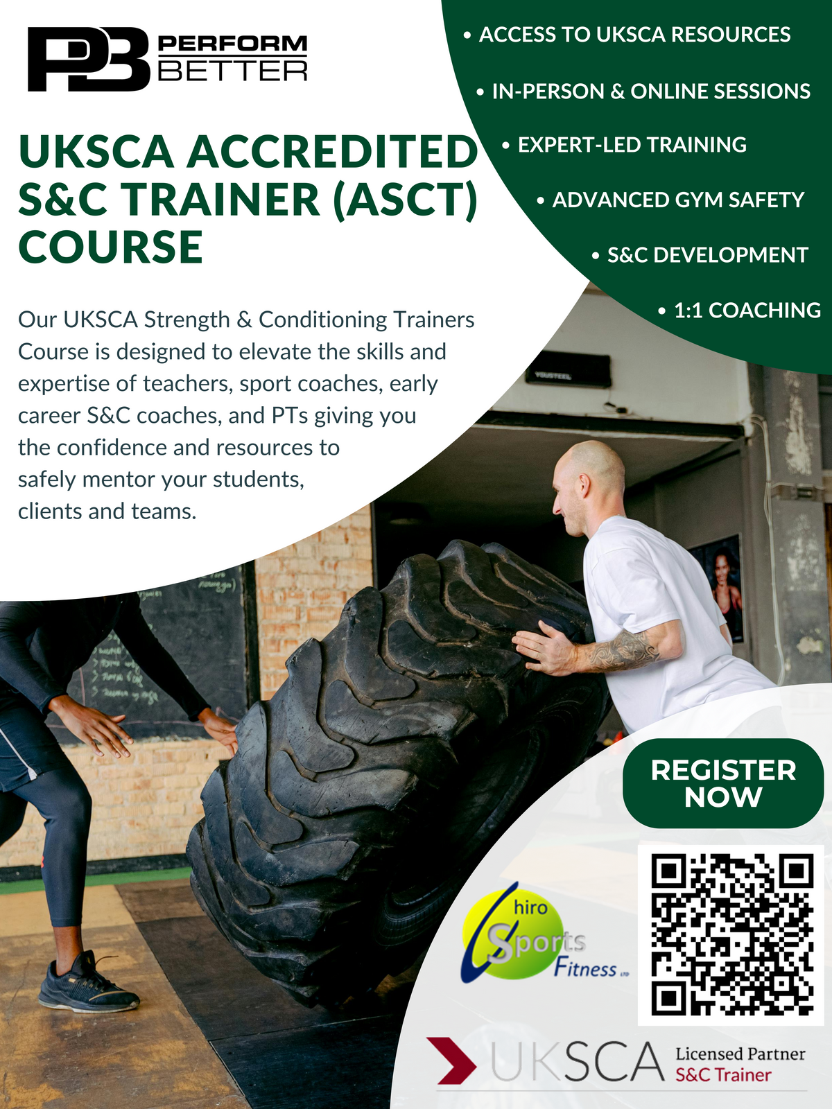 UKSCA Accredited S&C Trainer Qualification Course 2025 – Perform Better