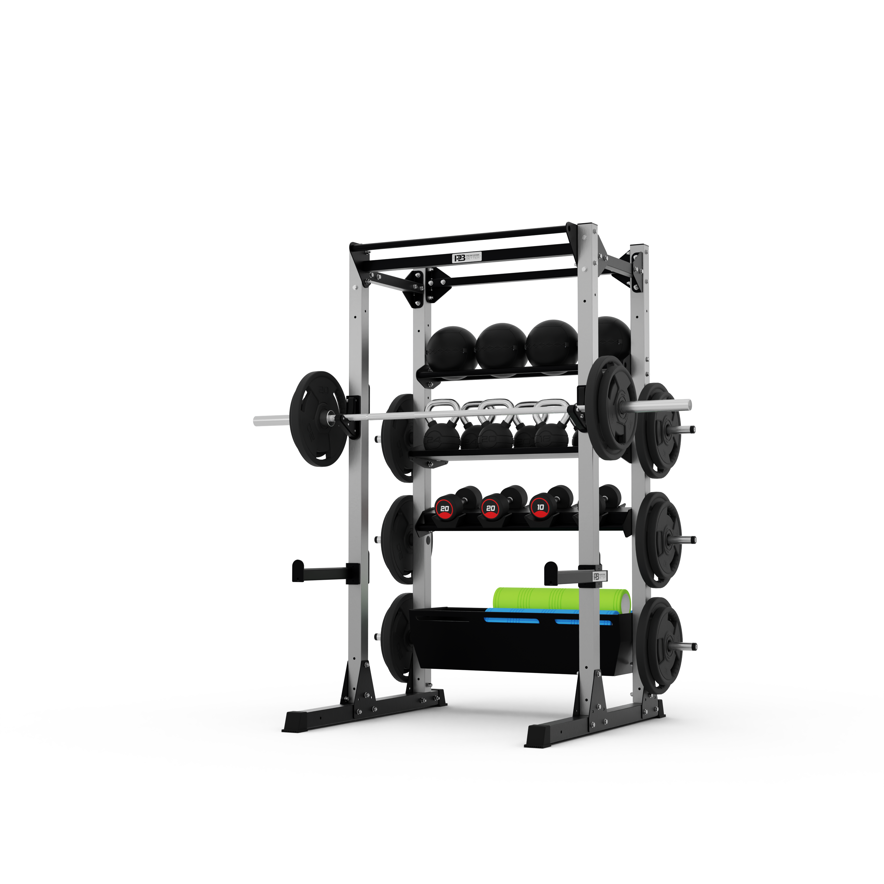 STANDARD HALF RACK WITH INTERNAL STORAGE – Perform Better