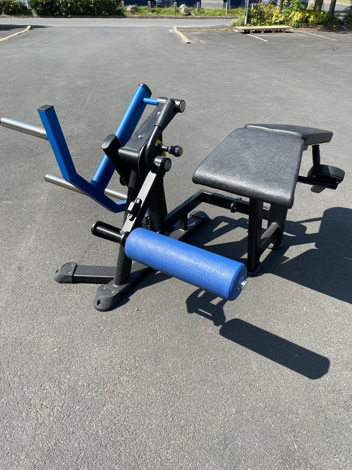 Indigo Disc Loaded Hamstring Curl