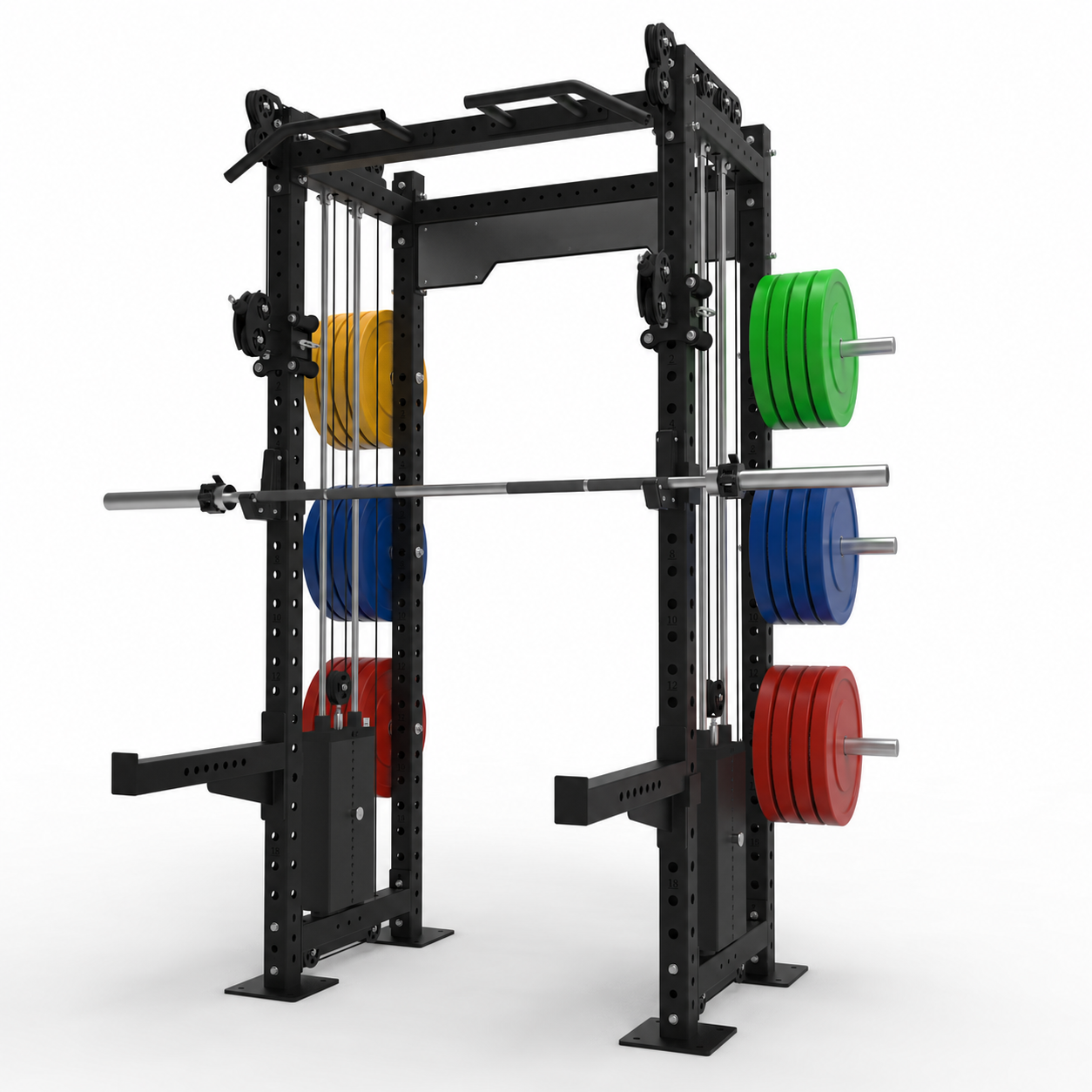 Core Half Rack with Pulleys