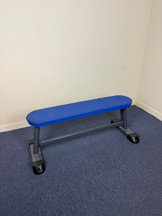 Blue Flat Bench