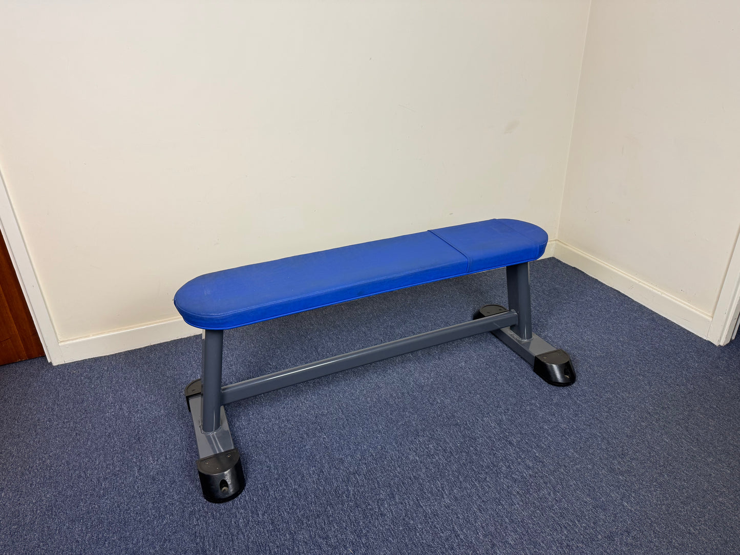 Blue Flat Bench