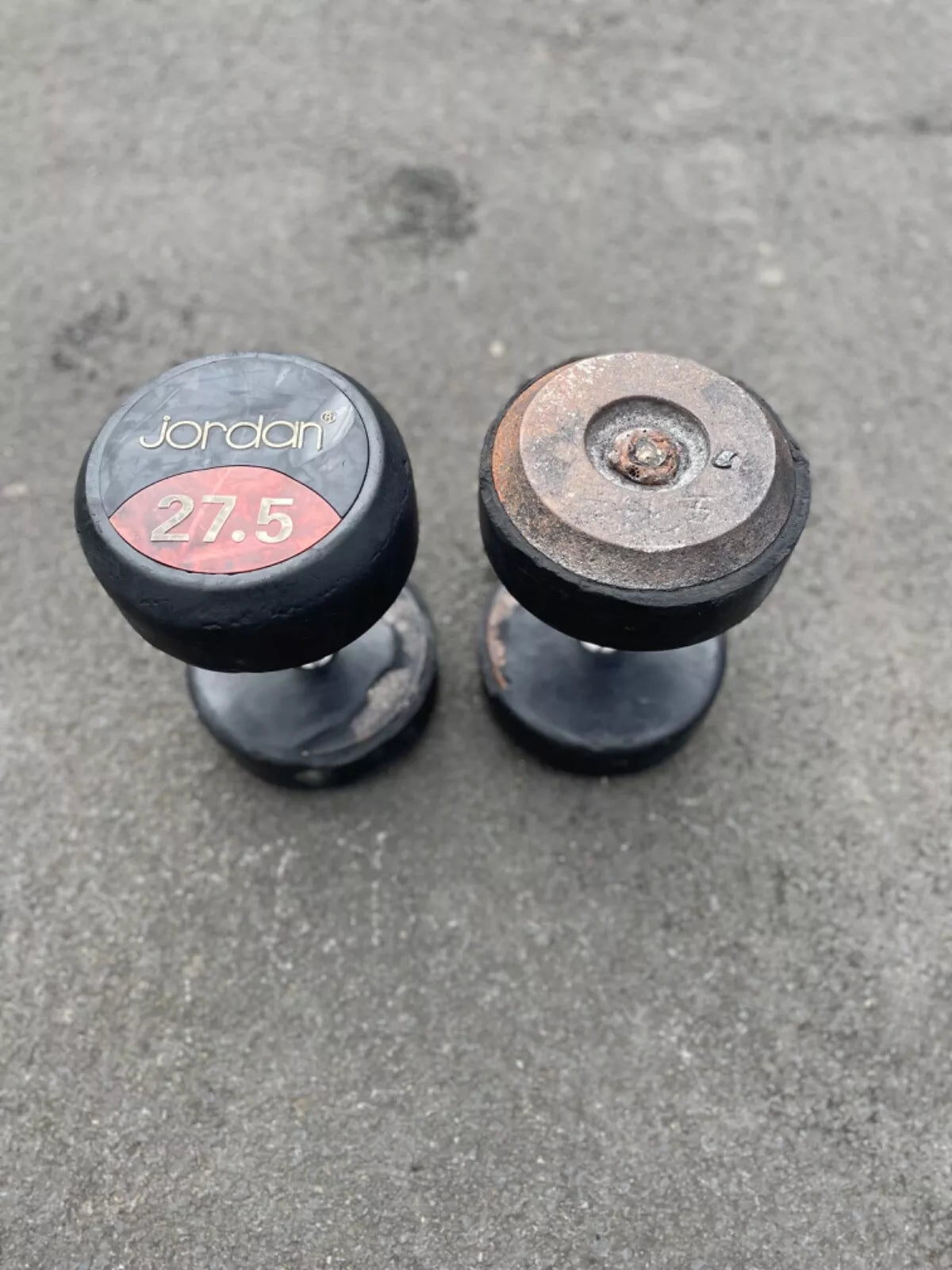 Jordan 27.5kg Dumbbell Pair - Used/Damaged