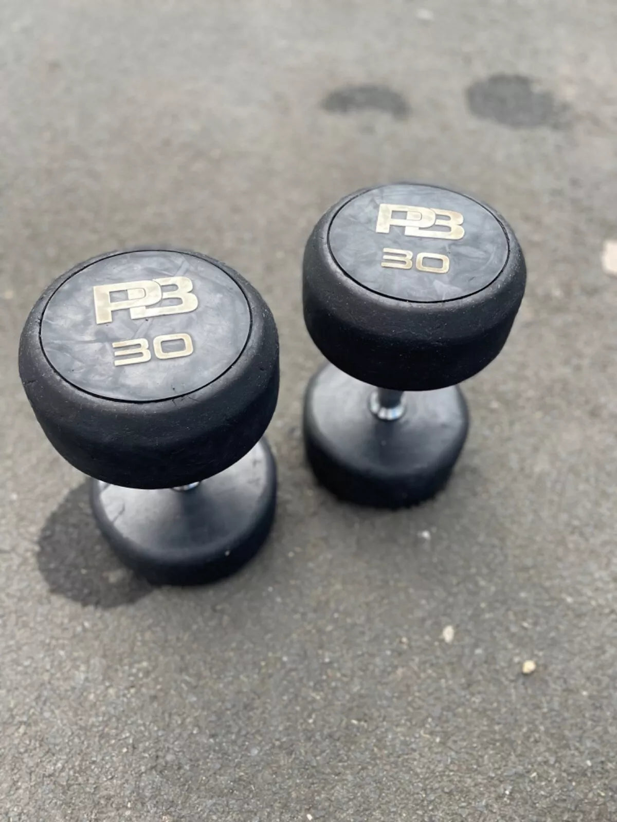 PB Used 30KG Dumbbell Pair