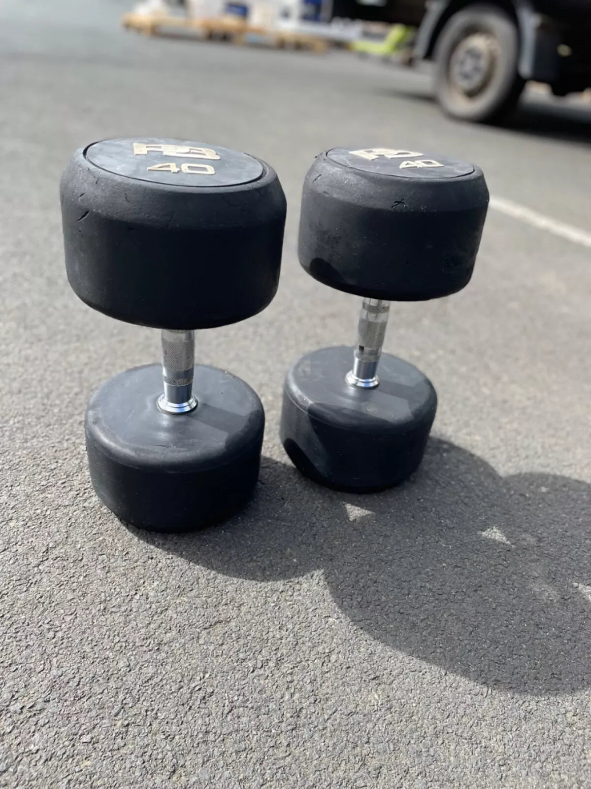 PB Used 40KG Dumbbell Pair