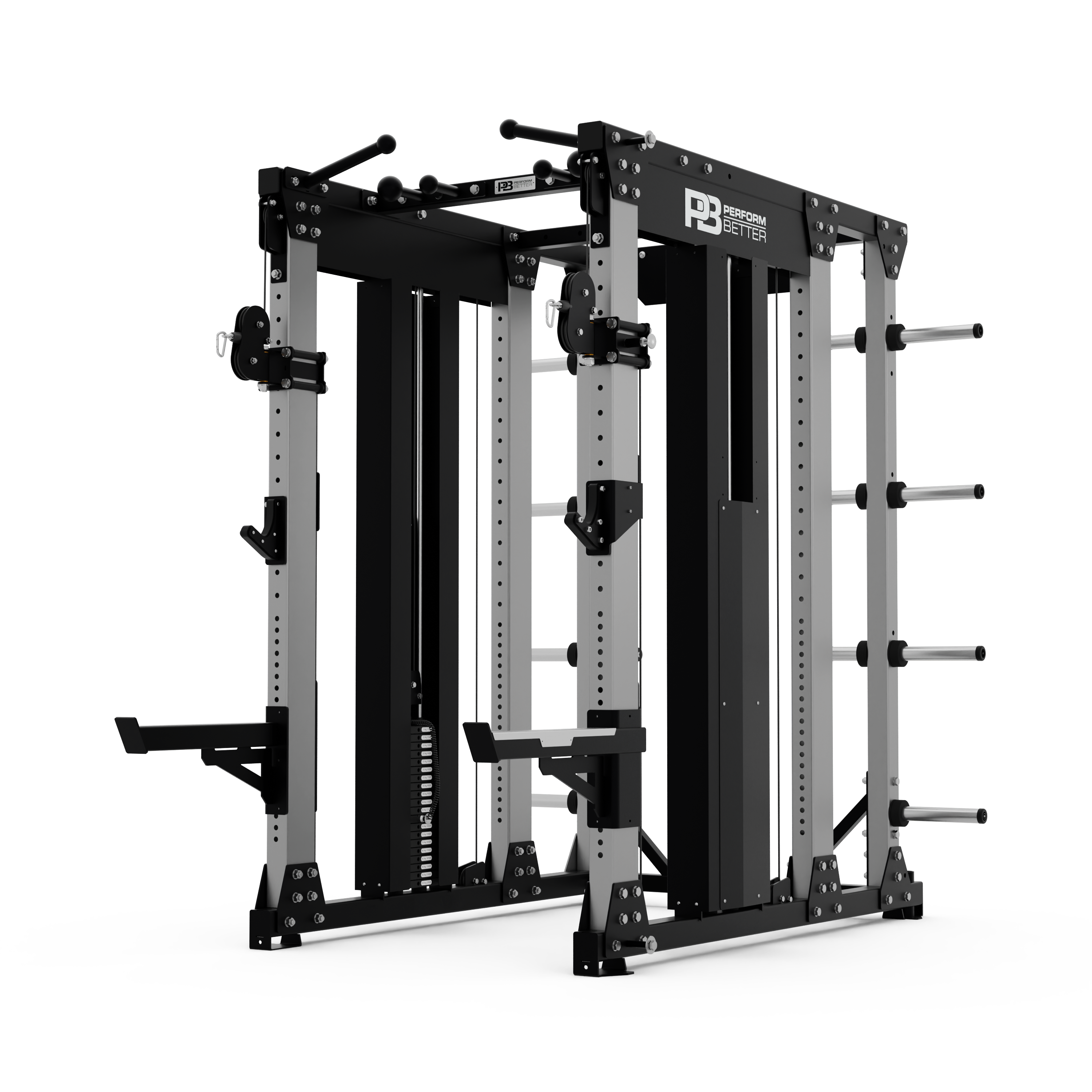 ELITE HALF RACK WITH PULLEYS – Perform Better