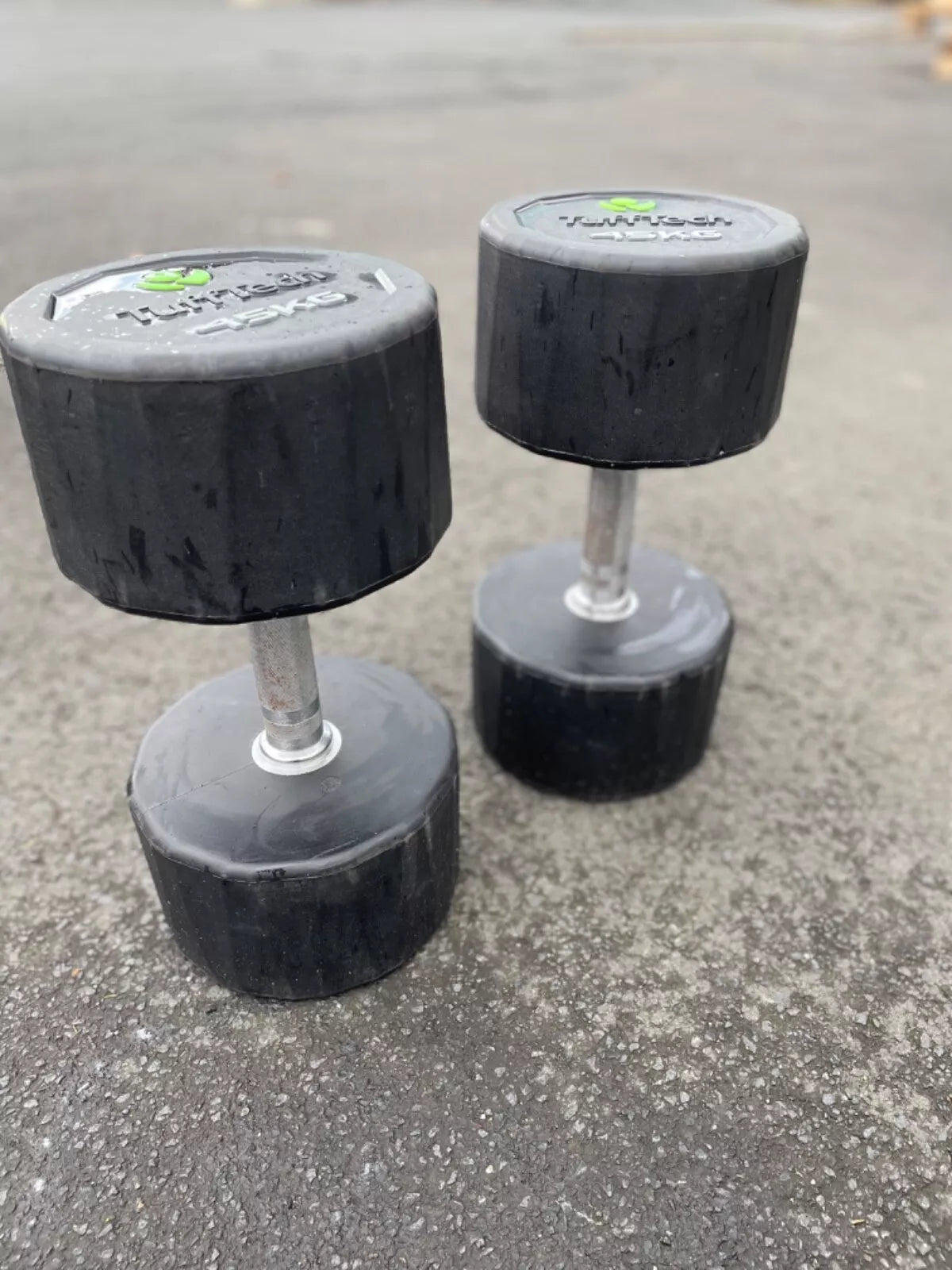 TuffTech 45kg Dumbbell Pair - Used