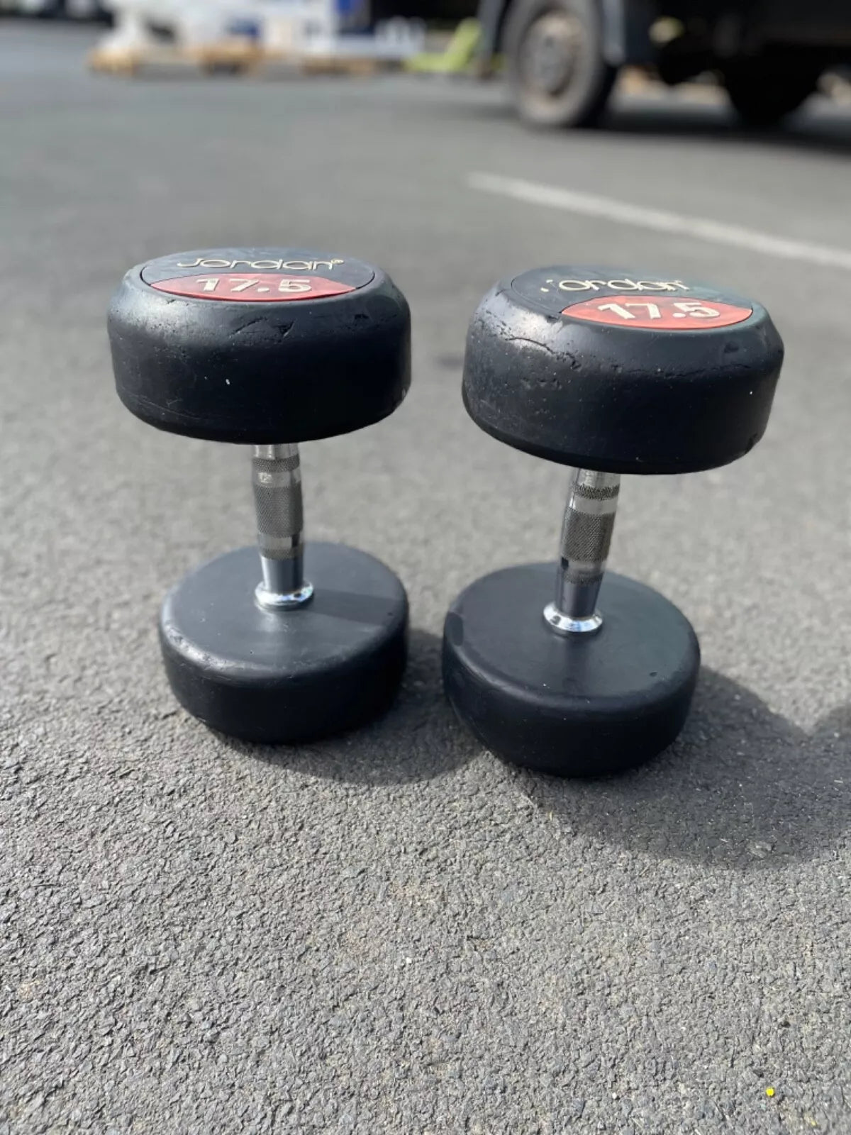 Jordan Used 17.5KG Dumbbell Pair