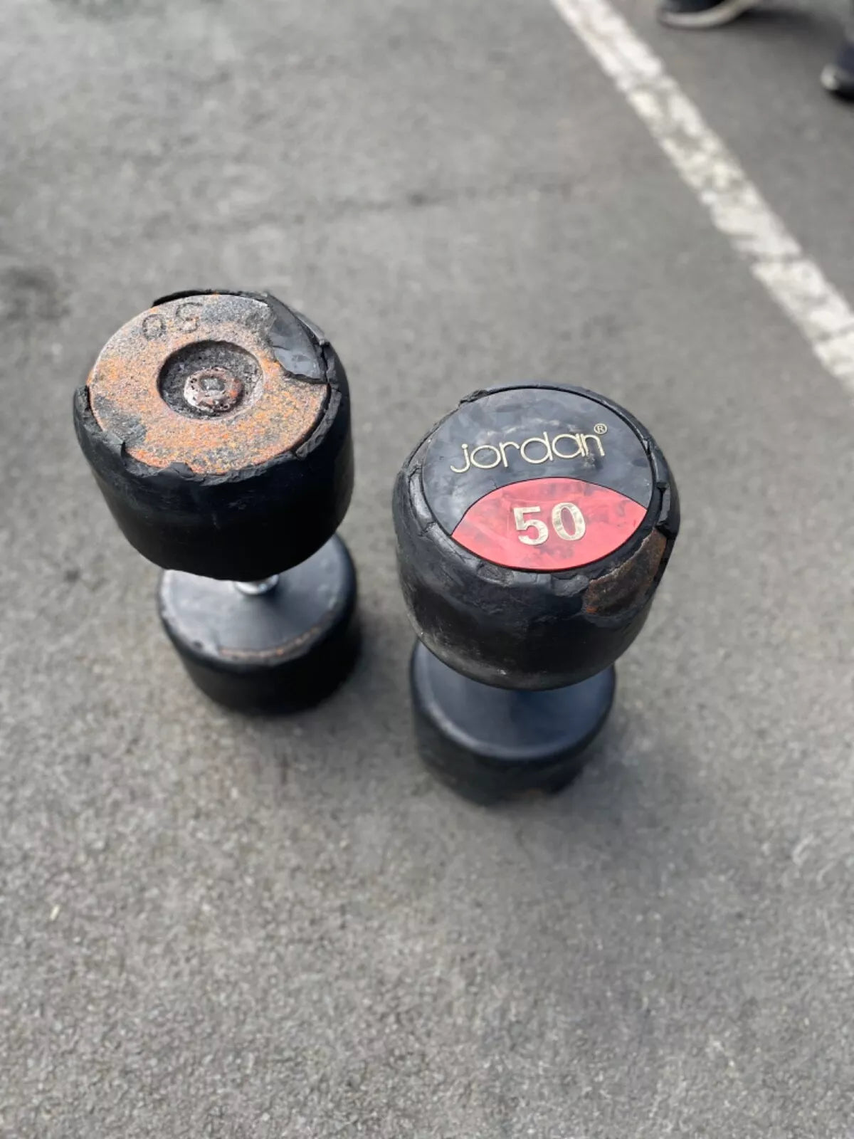 Jordan Used 50KG Dumbbell Pair