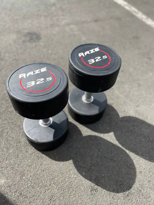 Raze 32.5kg Dumbbell Pair - Used/Damaged