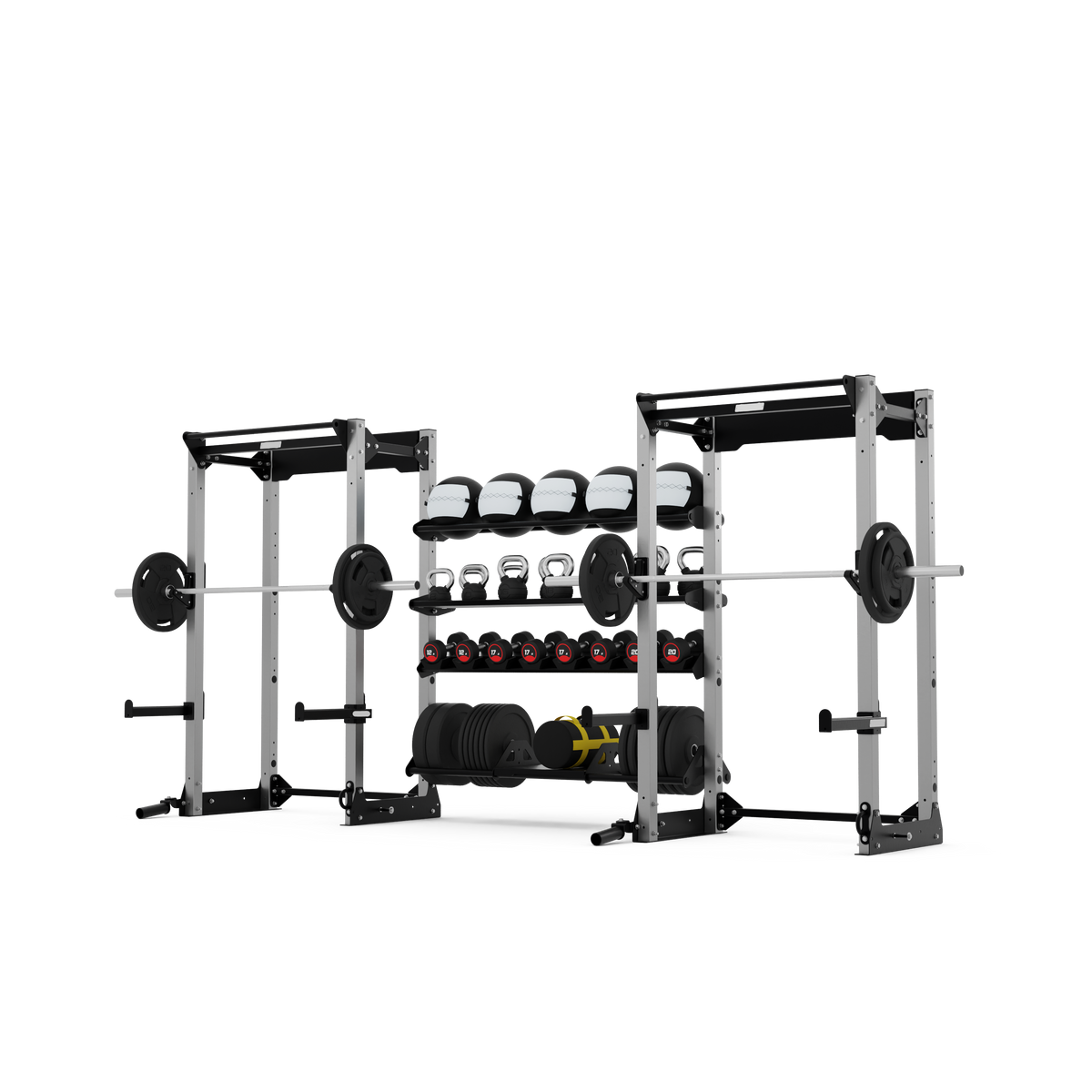 Half Mirror Rack STANDARD HALF RACKS WITH EXTERNAL STORAGE – Perform Better