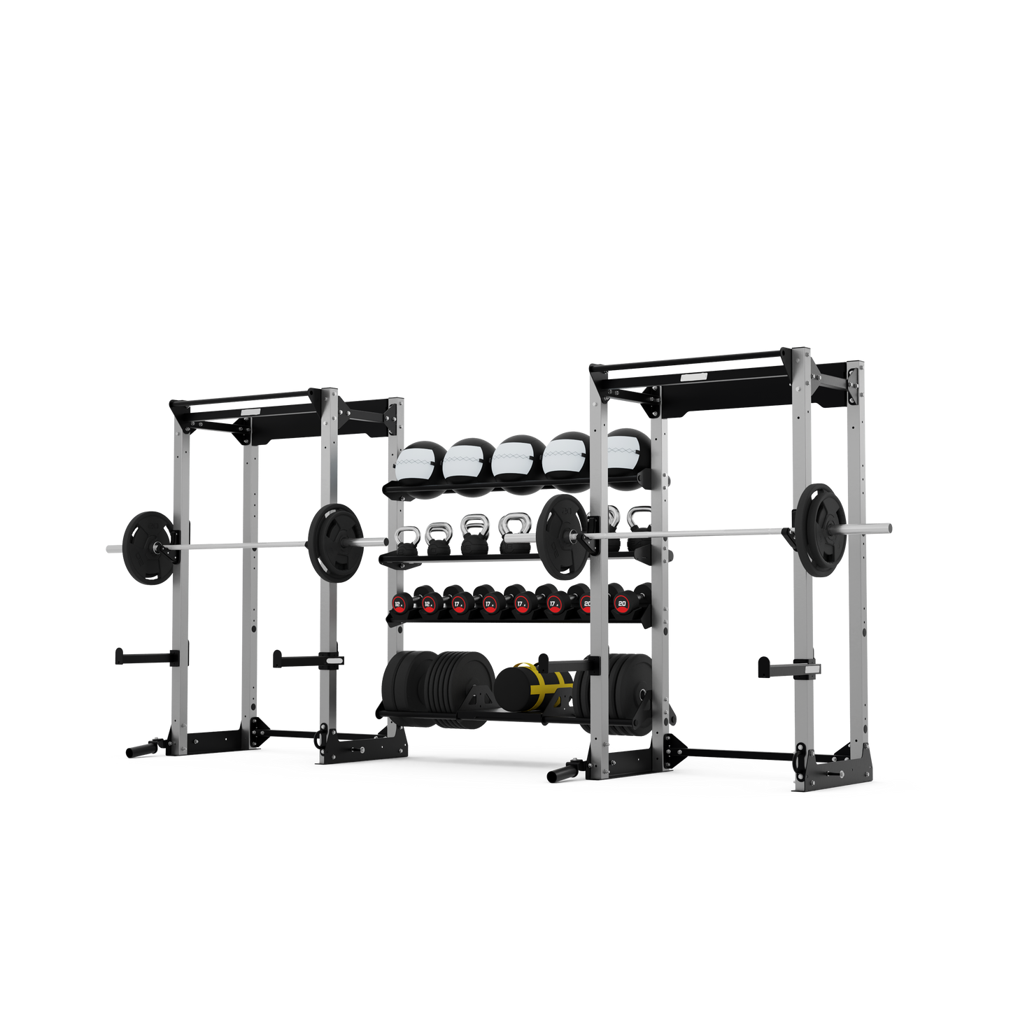 STANDARD HALF RACKS WITH EXTERNAL STORAGE