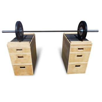 Wooden Stackable Technique Boxes (pair)