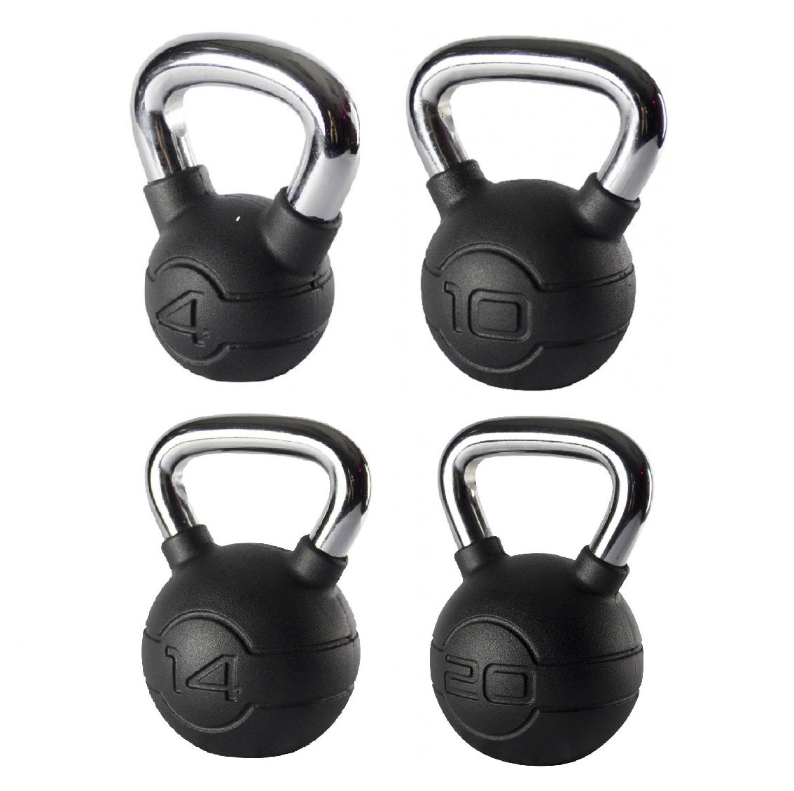 Rubber Covered Kettlebells