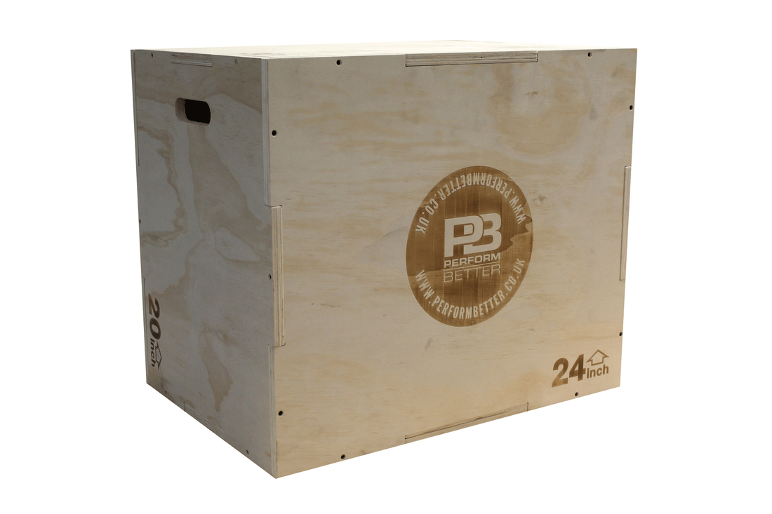 PB Wooden Plyometric Cube - Part of the Perform Better UK Range