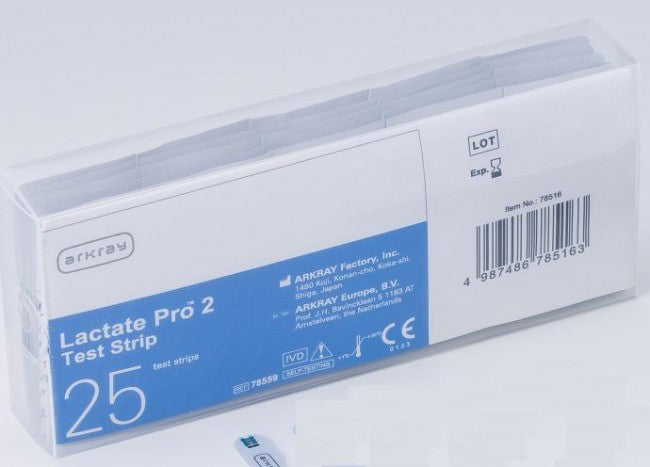 Lactate Pro 2 Test Strips (Box of 25)