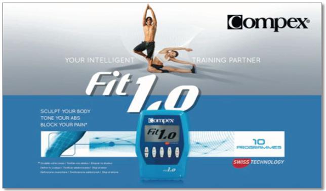 Compex Fit 1.0 - Part of the Perform Better UK Range