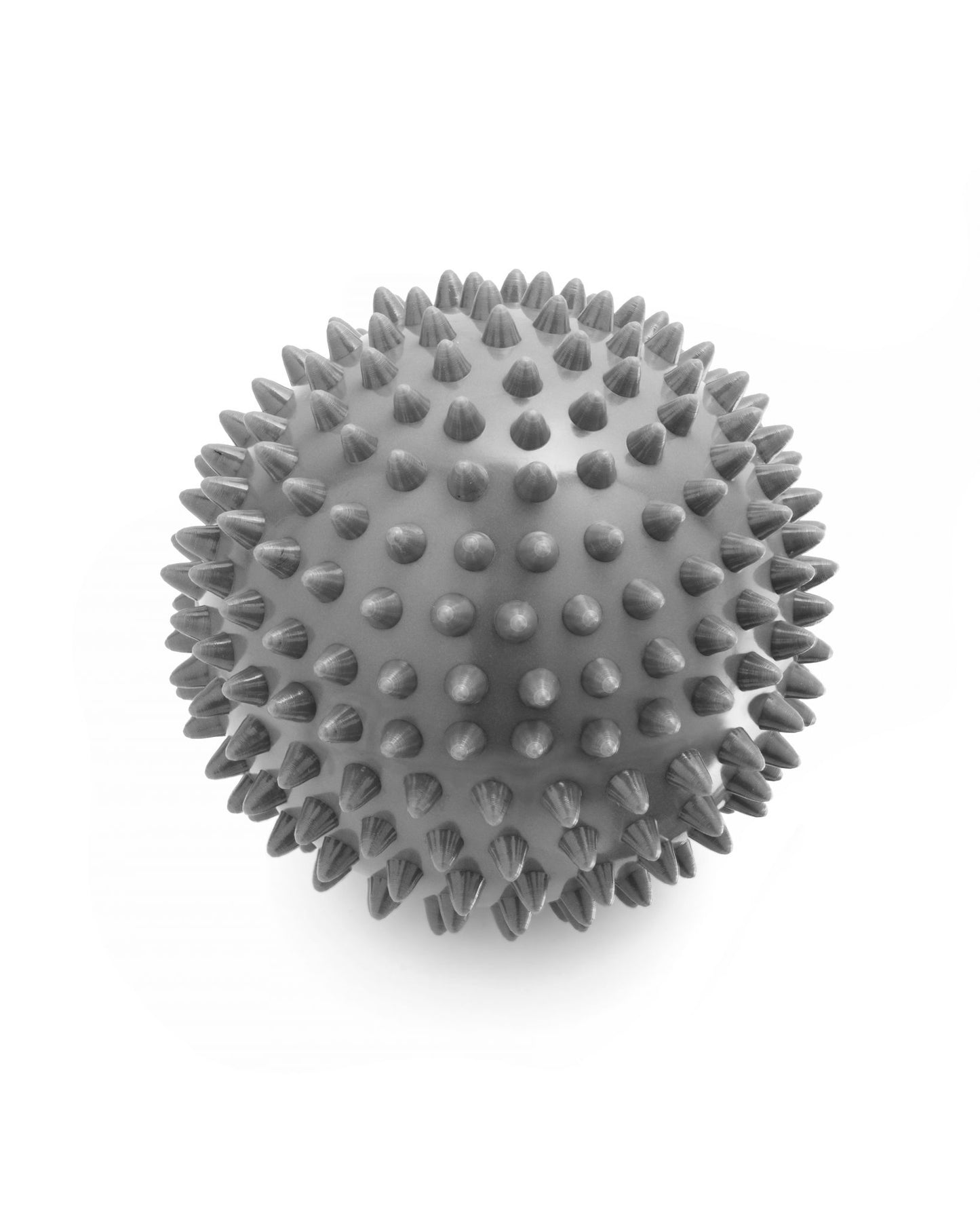 grey spikey massage ball